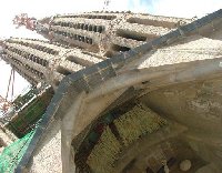 The Sagrada Familia in Barcelona.