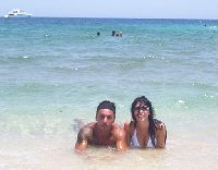 The beach in Marsa Alam, Egypt.