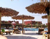 Another swimming area at teh Tulip Resort in Marsa Alam, Egypt.