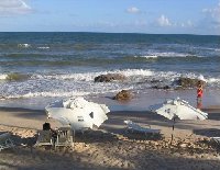 Pictures of a beach outside Salvador de Bahia.