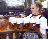 Pictures of Oktoberfest in Munich, Germany.