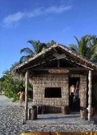 Beach Point, Maldives.