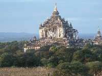 Hot air balloon flight over Bagan, Myanmar