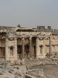 The Roman temple ruins of Baalbek Lebanon Photograph