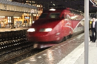 Thalys Train Brussels to Paris France Diary Photography