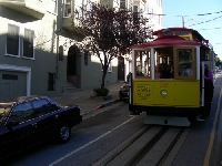 San Francisco Tram Ride United States Vacation Picture