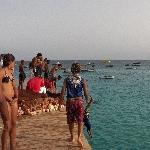 The pier, Santa Maria Cape Verde