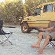 Chilling after some mud crabbing, Cape Leveque Australia