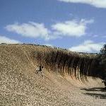 Surfing the wave, Wave Rock Australia