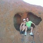 Ayers Rock Australia Natural Frame