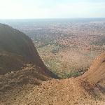 Ayers Rock Australia Half way up