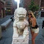 Angry lions..