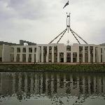 The Parliament House, Canberra