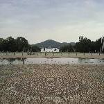 Square in front of Parliament House, Canberra Australia