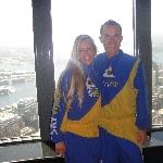 Ready to do the Sydney Tower Sky Walk