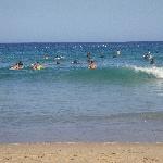 Surfing skills in Bondi Beach
