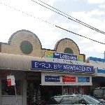 Byron Bay Australia Street panorama Byron Bay