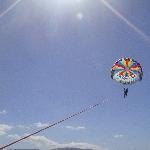 Parasailing the Whitsundays