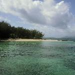 Arriving by ferry to Green Island