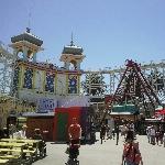Attractions at the Melbourne Luna Park