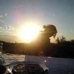 Ayers Rock Australia Sound of Silence aperitif at sunset