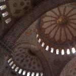 Photo Blue Mosque inside Istanbul Turkey