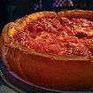 An Chicago Style Deep Dish Pizza, Chicago United States