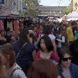 The crowded Portobello Markets