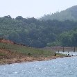 Kerala India Cruising through Periyar National Park.
