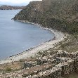 View from Isla del Sol, Puno Peru