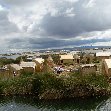 Puno Peru The Floating island of Uros