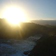 Sunset on the beach in St Francis