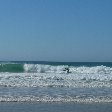 Surfers in Jeffreys Bay, South Africa