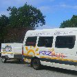 The Bazz bus leaving Cape Town