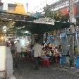 People eating on the streets in Bangkok