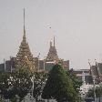 Temples of the Grand Palace off shore