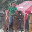 Horse riding on the beach in Ecuador, Santa Elena Ecuador