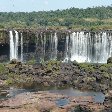 Photo from the upper falls in Iguazu