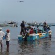 Puerto Lopez Ecuador Pictures Fishermen in Puerto Lopez