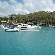 Entering Hamilton Beach Harbor, Whitsunday Island Australia