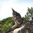 The largest Buddha statue in Laos, Vientiane Laos