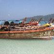 Longtail boats for Mountain Resort guests, Ko Lipe Thailand