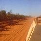 Cape Leveque Australia Looking outside the 4wd 