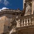 Sculptures near Cathedral's square, Lecce