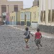 Playing kids in Espargos, Espargos Cape Verde