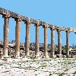 Roman colums in Jerash, Jordan, Jerash Jordan