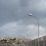 Catanzaro Italy Traffic on Catanzaro Bridge, Calabria