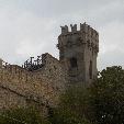 The medieval walls of Catanzaro