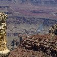 Looking out from the Grand Canyon skywalk