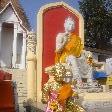 Enthroned Buddha at Pathom Chedi